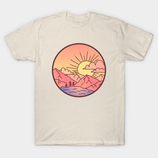 Sunset Mountains T-Shirt